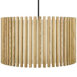 Komorebi hanglamp large naturel eiken Circle