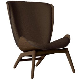 28351 The Reader fauteuil donker eiken, Teddy Brown