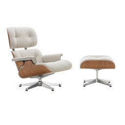 Eames Lounge chair met Ottoman fauteuil Nubia 01