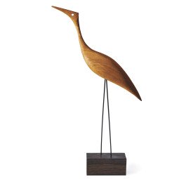 28530 Beak Bird Tall Heron woondecoratie eiken