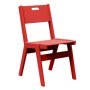 Alfresco tuinstoel back handle Apple Red