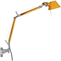 Tolomeo Micro Parete wandlamp retrofit oranje