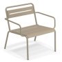 Star fauteuil taupe