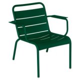 Luxembourg lounge fauteuil met armleuning Cedar green