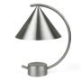 Meridian tafellamp LED oplaadbaar brushed steel