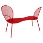 Lorette Conversation Bench tuinbank Poppy