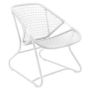 Sixties fauteuil onderstel Cotton White