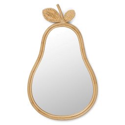 Pear spiegel rotan peer