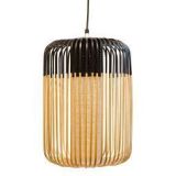 Bamboo Light hanglamp large zwart