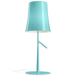 Birdie Grande tafellamp LED met touchdimmer turquoise