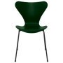 Vlinderstoel stoel zwart, coloured ash evergreen