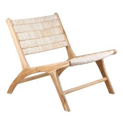 HKliving Abaca Lounge Chair fauteuil