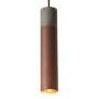 Roest Vertical 30 hanglamp Rust/Zinc