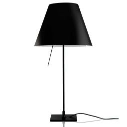 Costanzina tafellamp zwart/zwart