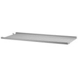 Metal shelf low edge 78x20 1-pack grijs