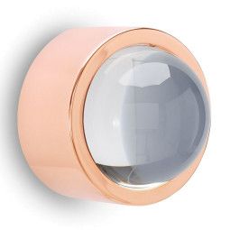 Spot Round wandlamp LED koper