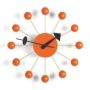 Ball Clock klok oranje