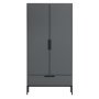 Adam kledingkast steel grey
