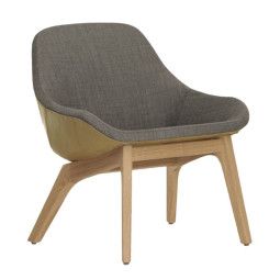 Morph Lounge fauteuil eiken Jepard 2477, Remix 133