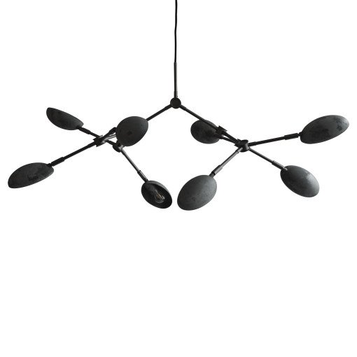 Drop Chandelier mini hanglamp Oxidized Metal