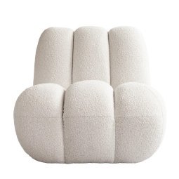 Toe fauteuil bouclé