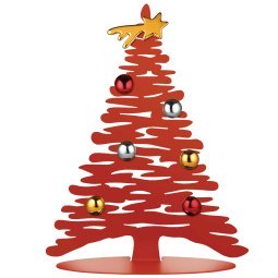 Bark kerstboom kerstdecoratie 30 rood