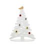 Bark kerstboom kerstdecoratie 30 wit