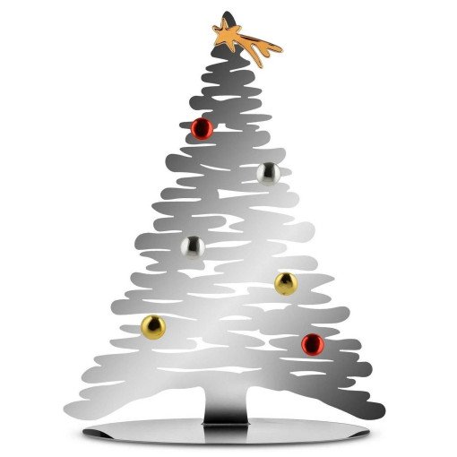 Bark kerstboom kerstdecoratie 45 staal