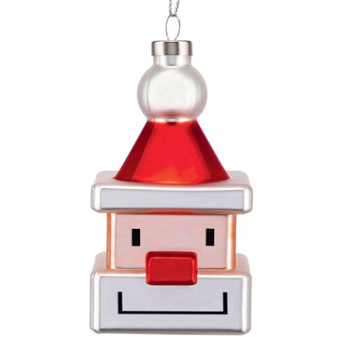 Santa Cube kerstbal ornament