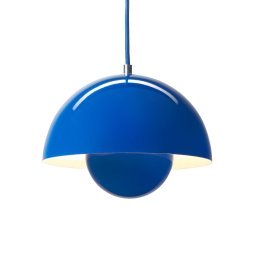 FlowerPot hanglamp blue