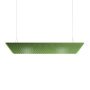 Eggboard Matrix akoestische hanglamp 160x80 groen