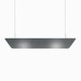 Eggboard Matrix akoestische hanglamp 160x80 grijs