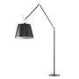 Tolomeo Mega Terra booglamp LED 3000K toetsdimmer zwart 42