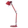 Tolomeo Micro bureaulamp retrofit rood