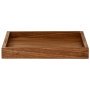 Wooden tray dienblad small walnoot