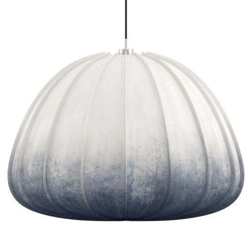 Hozuki hanglamp large Ø63 indigo/wit