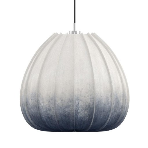 Hozuki hanglamp small Ø39 indigo/wit