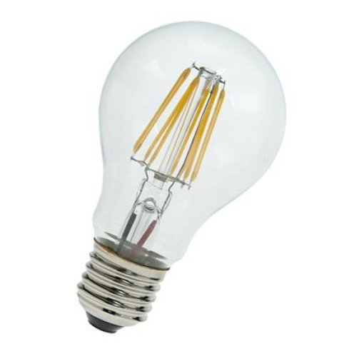 LED Filament A60 lichtbron E27 8W 2700K helder niet dimbaar