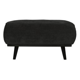 Statement hocker rib graphite