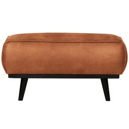 Statement Hocker eco leer cognac