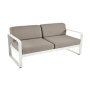 Bellevie 2-zits loungebank kussen grey taupe Clay Grey