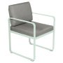 Bellevie Dining Armchair tuinstoel kussen grey taupe Ice Mint