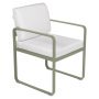 Bellevie Dining Armchair tuinstoel kussen wit Cactus