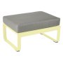 Bellevie hocker kussen grey taupe Frosted Lemon