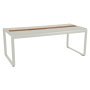 Bellevie tuintafel 196x90 met opbergruimte Clay Grey