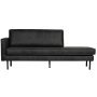 Rodeo daybed links Zwart