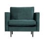 Rodeo Velvet classic fauteuil Teal