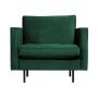 Rodeo Velvet classic fauteuil Green Forest