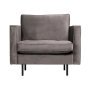 Rodeo Velvet classic fauteuil Taupe