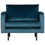 Rodeo Velvet fauteuil blauw